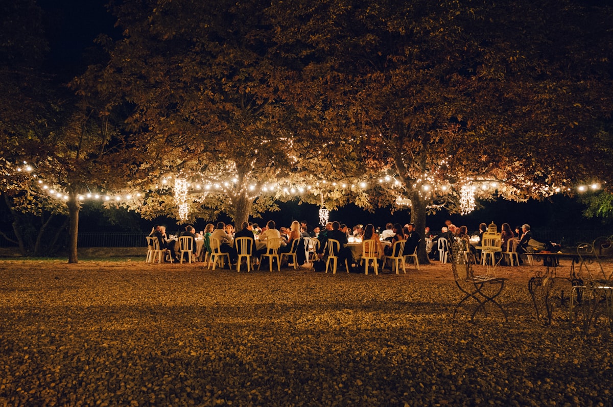 Mobile Bar auf einer Hochzeit